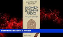 Best book  Diccionario De TeÌ�rminos Juridicos: IngleÌ�s-EspanÌƒol / Spanish-English (English and