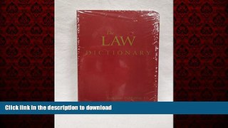 Buy book  The Law Dictionary online