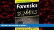 liberty books  Forensics For Dummies (text only) 1st (First) edition by D. P. Lyle online