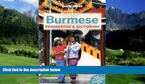 Best Buy Deals  Lonely Planet Burmese Phrasebook   Dictionary (Lonely Planet Phrasebook and