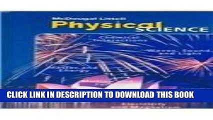 [PDF] McDougal Littell Science: Student Edition Grade 8 Physical Science 2006 Full Collection