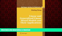 Read book  Linear and Generalized Linear Mixed Models and Their Applications (Springer Series in