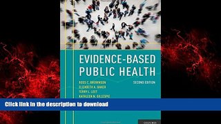 Best books  Evidence-Based Public Health online to buy