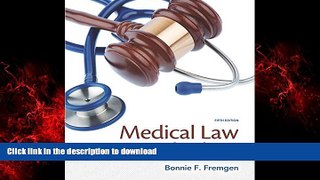 Buy books  Medical Law and Ethics (5th Edition) online
