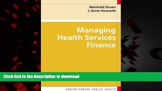 Buy books  Financial Management in Health Services (Understanding Public Health) online