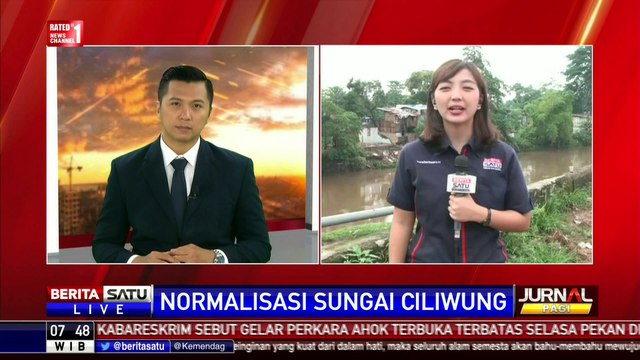 33 Bangunan di Bantaran Sungai Ciliwung Akan Dibongkar