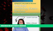 Buy book  LWW s Medical Assisting Exam Review for CMA, RMA   CMAS Certification (Medical Assisting