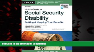 liberty book  Nolo s Guide to Social Security Disability: Getting   Keeping Your Benefits