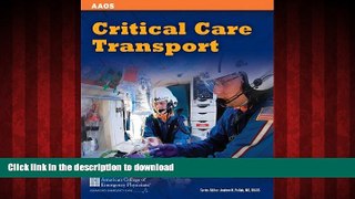 Buy books  Critical Care Transport online for ipad