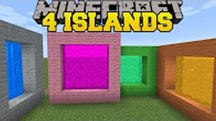 PopularMMOs Minecraft - 4 ISLANDS! - THE 8 ISLANDS - Custom Map Pat and Jen