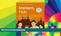 Ebook Best Deals  Instant Thai: How to Express 1,000 Different Ideas with Just 100 Key Words and