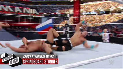 John Cena’s Strongest Moves: WWE Top 10