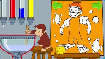 Curious George - Mix And Paint - Curious George Games