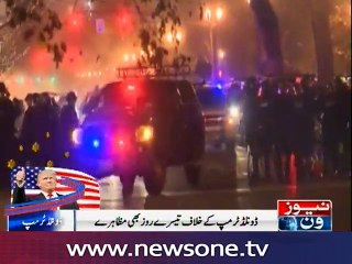 More anti-Trump protests in New York, Miami, Los Angeles