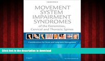 Buy book  Movement System Impairment Syndromes of the Extremities, Cervical and Thoracic Spines,