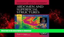 Best books  Abdomen and Superficial Structures (Diagnostic Medical Sonography Series) online to buy