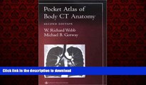 Buy books  Pocket Atlas of Body CT Anatomy (Radiology Pocket Atlas Series) online for ipad