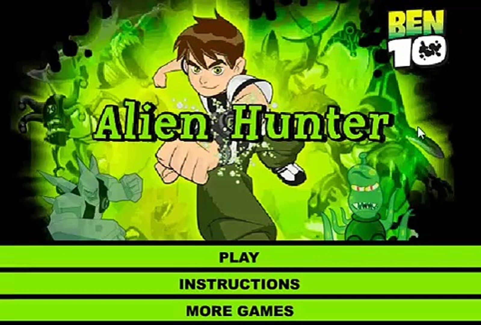 Ben 10 Alien Hunter - ben 10 Cartoon Game