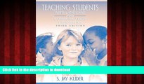 Buy books  Teaching Students with Language and Communication Disabilities (3rd Edition)