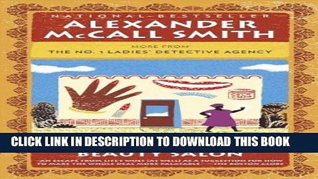 Read Now The Minor Adjustment Beauty Salon (No. 1 Ladies Detective Agency Series Book 14)