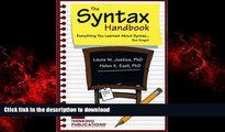 Read book  The Syntax Handbook: Everything You Learned About Syntax but Forgot online