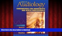 Buy books  Survey of Audiology: Fundamentals for Audiologists and Health Professionals (2nd