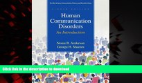 liberty books  Human Communication Disorders: An Introduction (8th Edition) (Allyn   Bacon