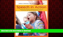 Buy book  Speech in Action: Interactive Activities Combining Speech Language Pathology and