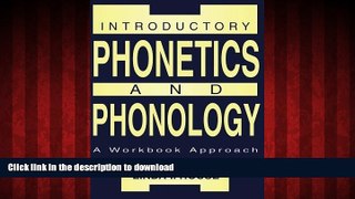 liberty book  Introductory Phonetics and Phonology: A Workbook Approach online to buy