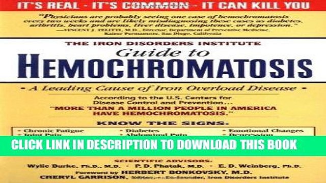 [PDF] The Iron Disorders Institute Guide to Hemochromatosis: A Genetic Disorder of Iron Metabolism