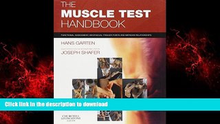 Buy books  The Muscle Test Handbook: Functional Assessment, Myofascial Trigger Points and Meridian