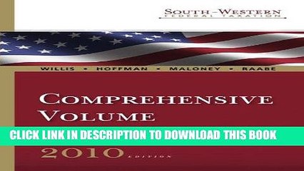 [PDF] Epub South-Western Federal Taxation 2010: Comprehensive Volume, Professional Version Full