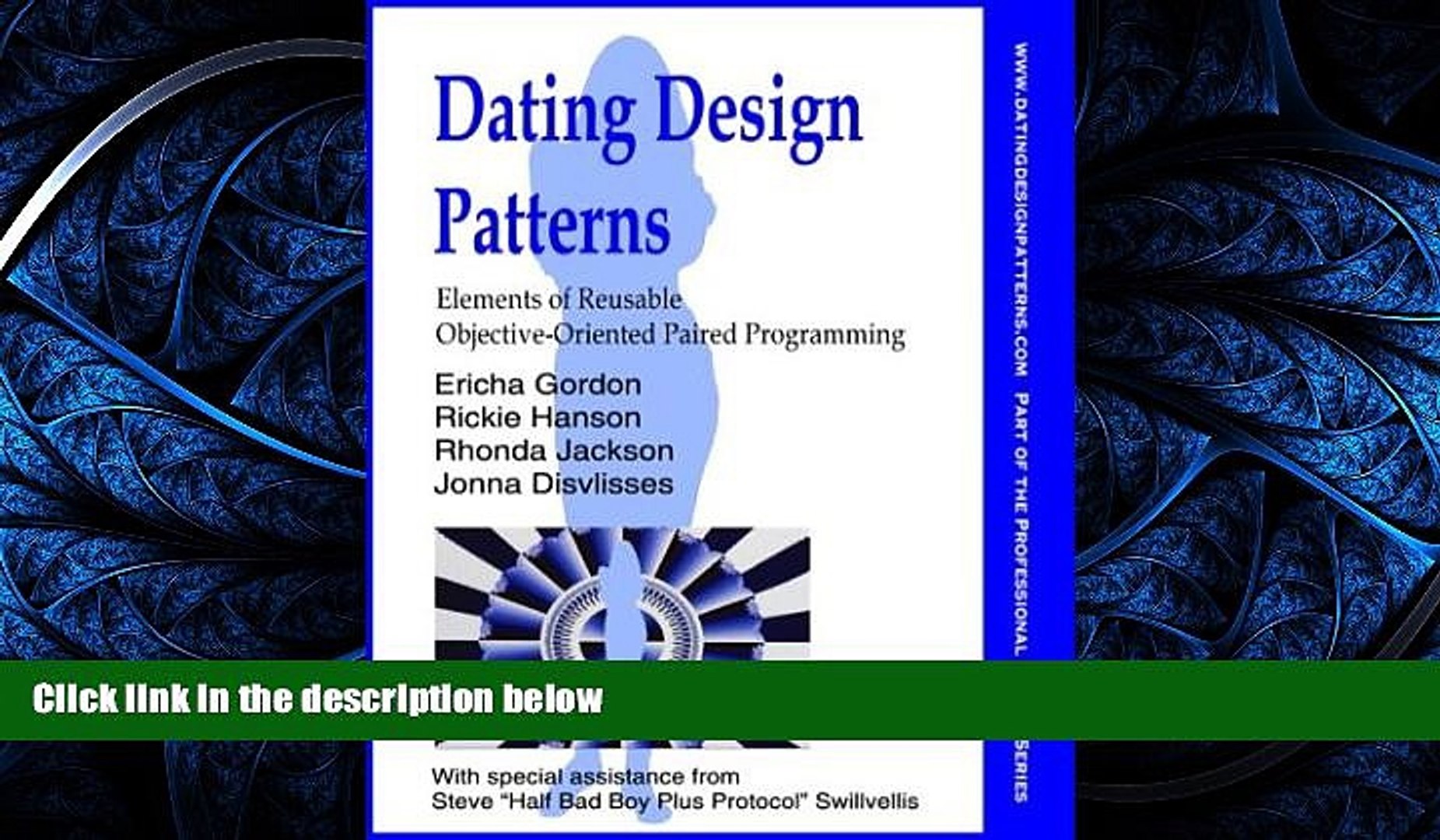 FREE PDF  Dating Design Patterns  BOOK ONLINE