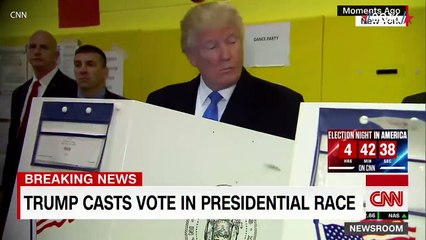 Trump Eyes Melania's Ballot