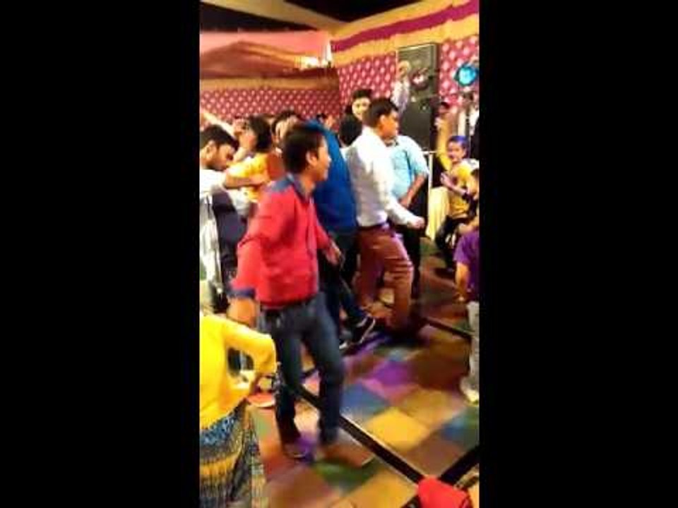 A GARHWALI BOY enjoying Dance !!
