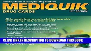 [PDF] MediQuik Drug Cards Full Collection