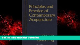 liberty books  Principles and Practice of Contemporary Acupuncture online for ipad