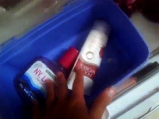Como eu arrumo minhas maquiagens.