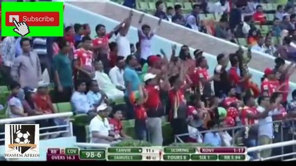 Sohail Tanveer Beautiful 3 Sixes In Bpl 2016