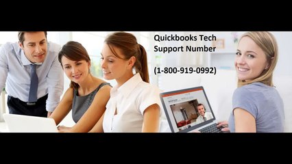 Quickbooks Tech Support Number (1-800-919-0992)