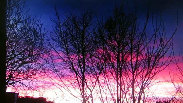 des couchers de soleil