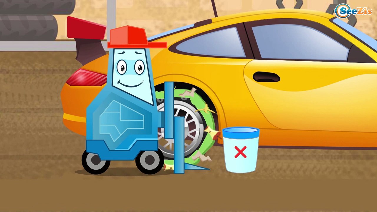 Гоночная Машина и Полицейская машина Мультики про машинки для детей Развивающие видео