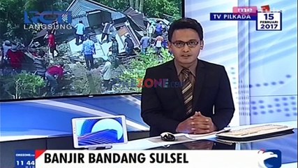 Rumah Ambruk Akibat Terjangan Banjir Bandang