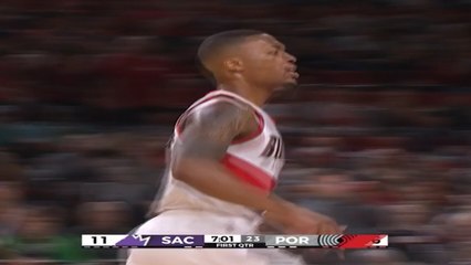 Nightly Notable - Split - PAL (Damian Lillard, Portland Trail Blazers)