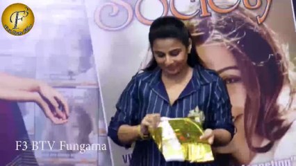 LAUNCH OF SOCIETY MAGAZINE NOVEMBER ISSUE WITH VIDYA BALAN