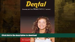 FAVORITE BOOK  Dental Disease and Their Homeopathic Treatment - Rev. Ed.  PDF ONLINE