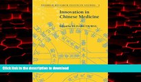 liberty book  Innovation in Chinese Medicine (Needham Research Institute Studies) online to buy