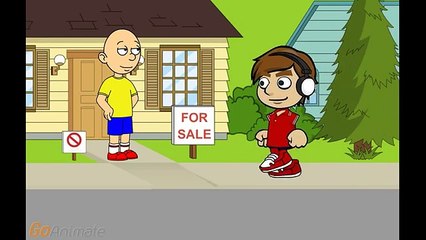 caillou gets grounded on halloween