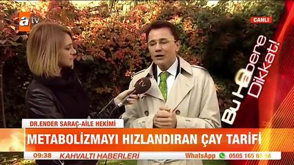 Metabolizmayı hızlandıran zayıflama çayları - atv Kahvaltı Haberleri