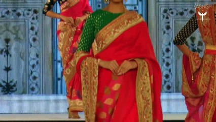 Rajeev Khandelwal and ‪Gauhar Khan as Anukriti's show stopper... - Kolkata Fashion Expo  2016